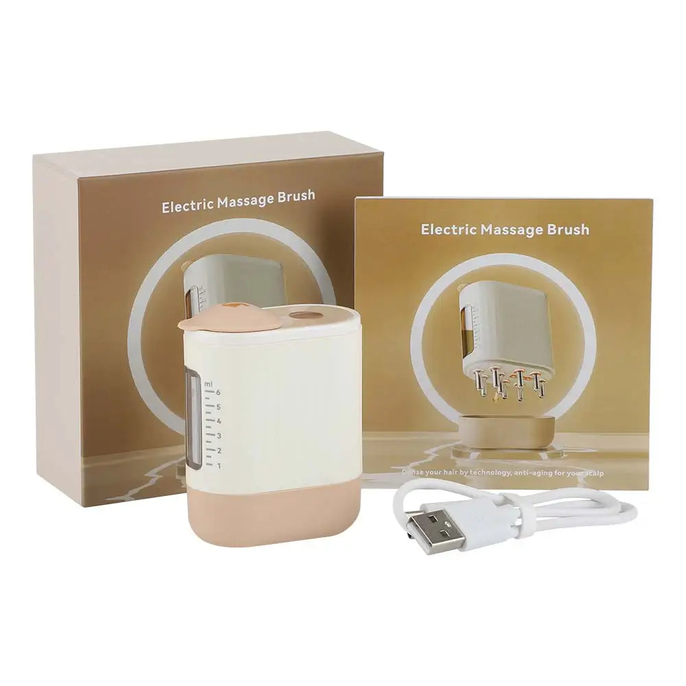 Electric Scalp and Hair Oil Massager