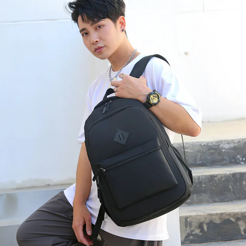 Waterproof Men Backpack Business Office Back Bags USB Charging 15.6 Inch Laptop Casual School Backpacks Rucksack Male Backpack