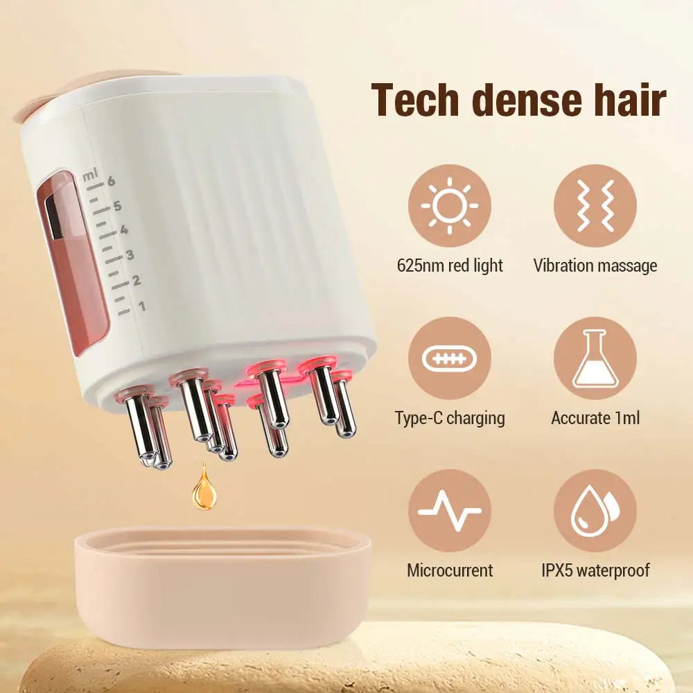 Electric Scalp and Hair Oil Massager