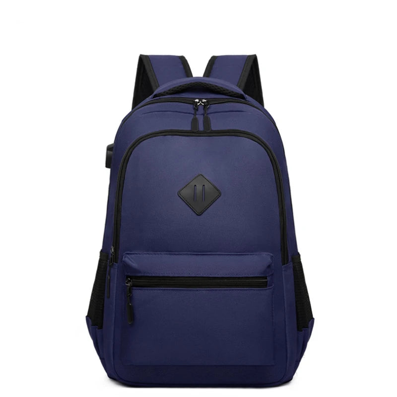 Waterproof Men Backpack Business Office Back Bags USB Charging 15.6 Inch Laptop Casual School Backpacks Rucksack Male Backpack