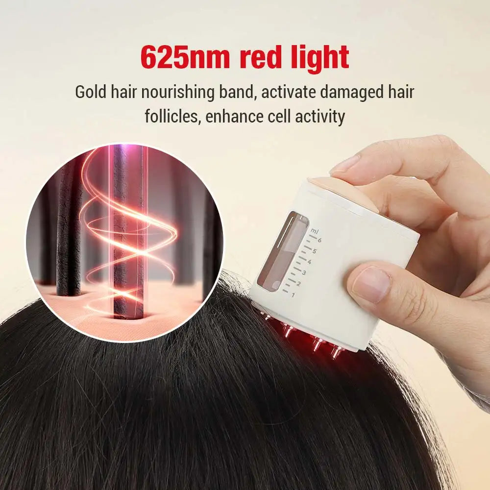 Electric Scalp and Hair Oil Massager