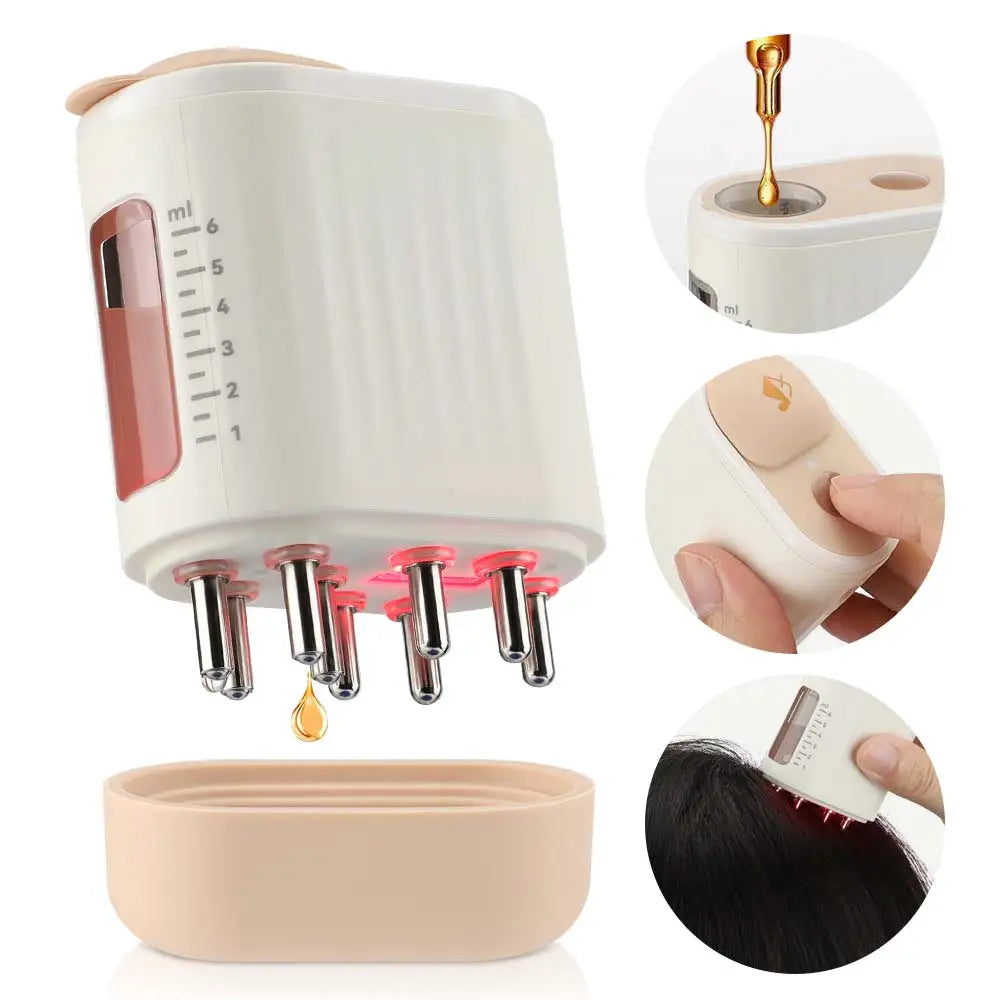 Electric Scalp and Hair Oil Massager